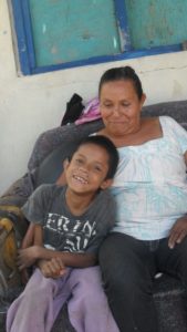 Mothers who are part of the Casa Franciscana Family taking care of their children with Muscular Dystrophy