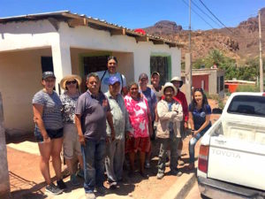 Casa Franciscana Service Mission Group Photo in Guaymas, Mexico